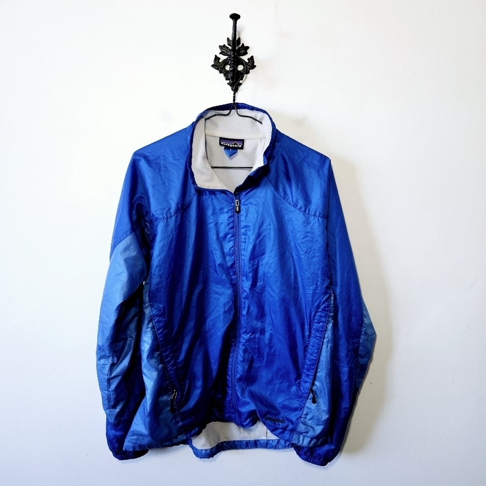 Patagonia Lightweight Lined Windbreaker Jacket Size M Full Zip